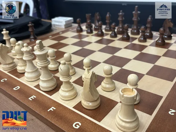 לוח שחמט מקצועי — Ashdod Chess Masters